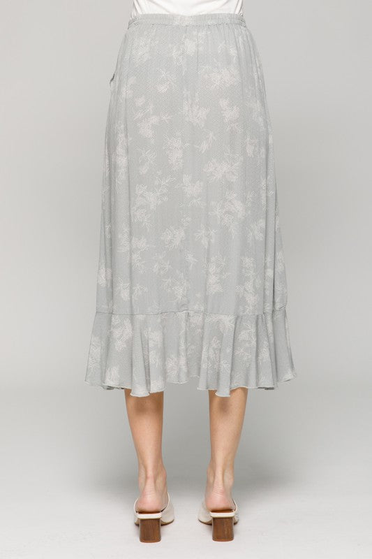 Bella's Printed Set Separate Skirt