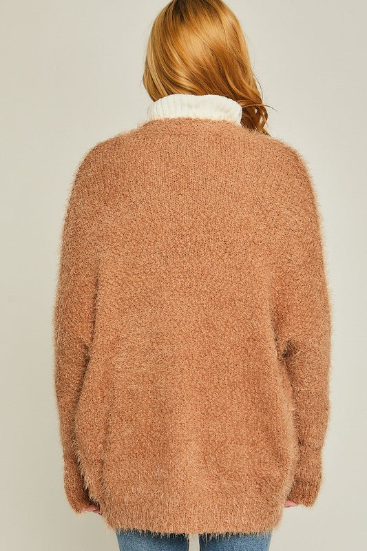 Softest Camel Cardigan