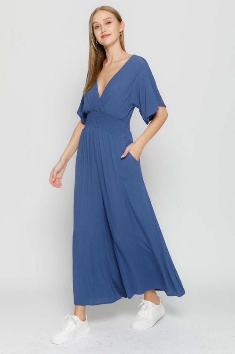 Slate Blue Jumpsuit