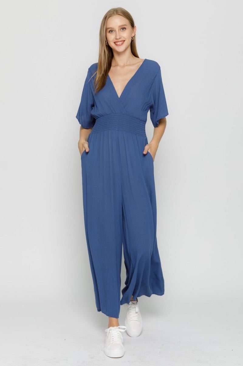 Slate Blue Jumpsuit