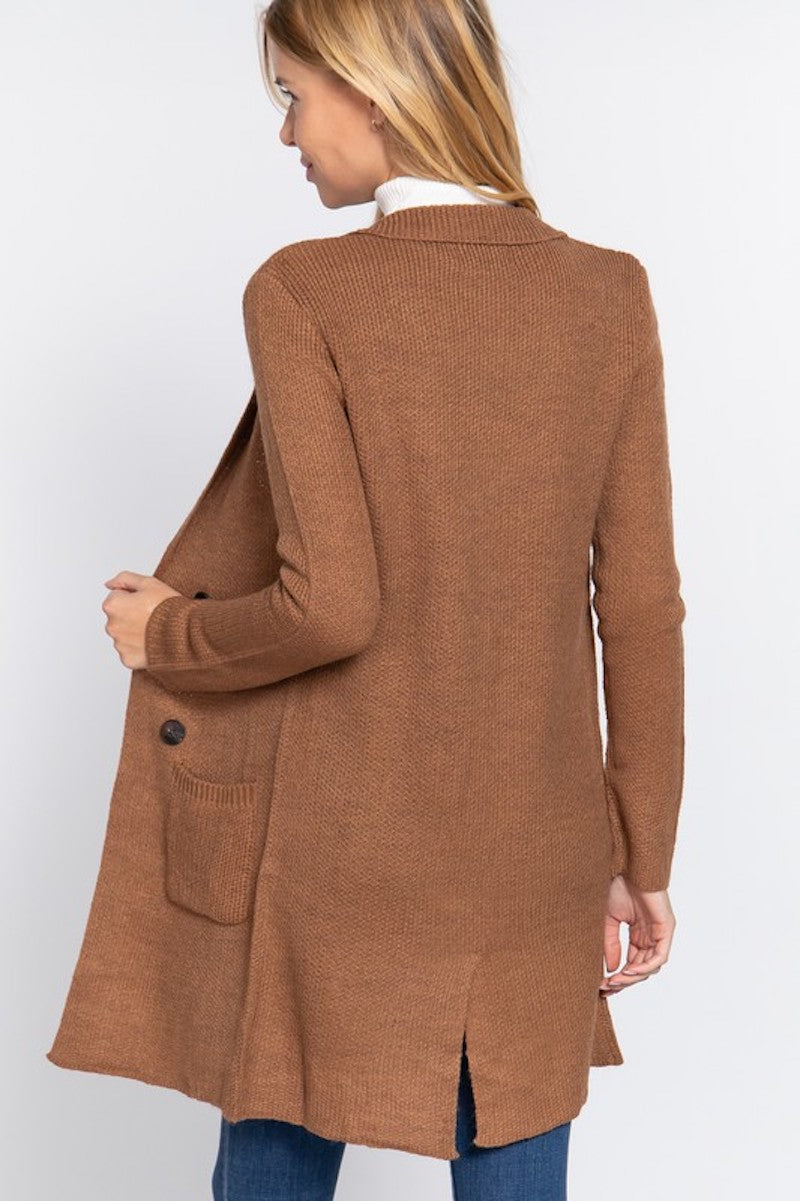 Calli's Camel Cardigan