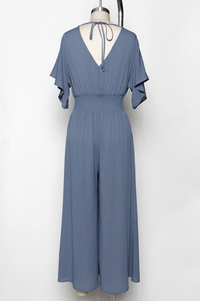 Slate Blue Jumpsuit