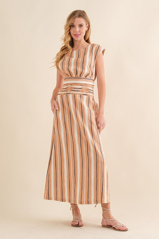 Boho Stripe Skirt Separate