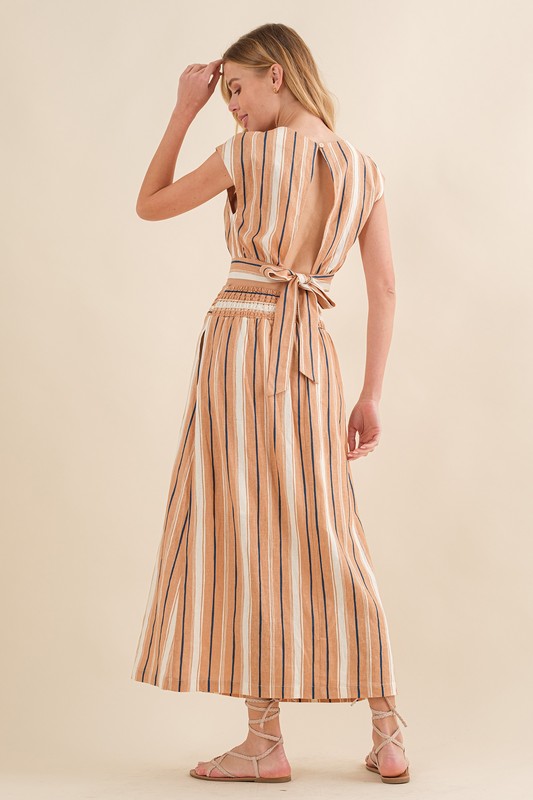 Boho Stripe Skirt Separate