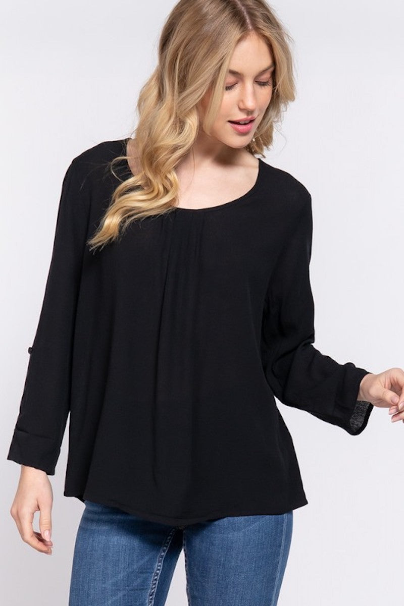 Classic Black blouse