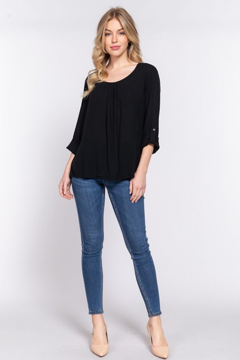 Classic Black blouse