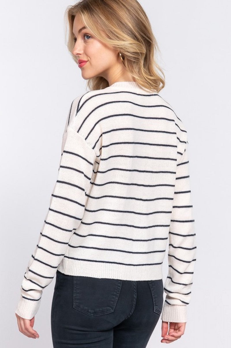 Sandy's Stripe Sweater