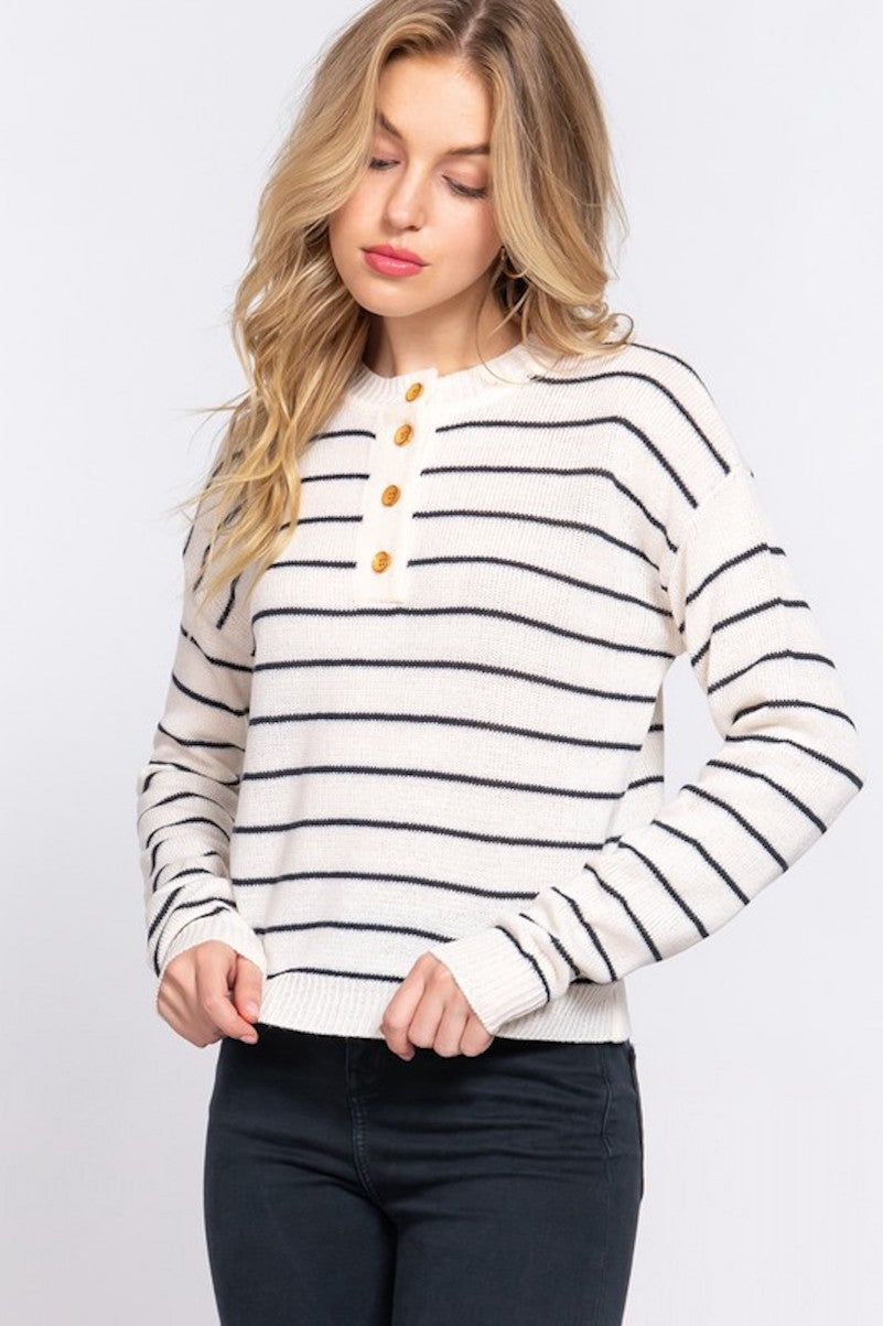 Sandy's Stripe Sweater