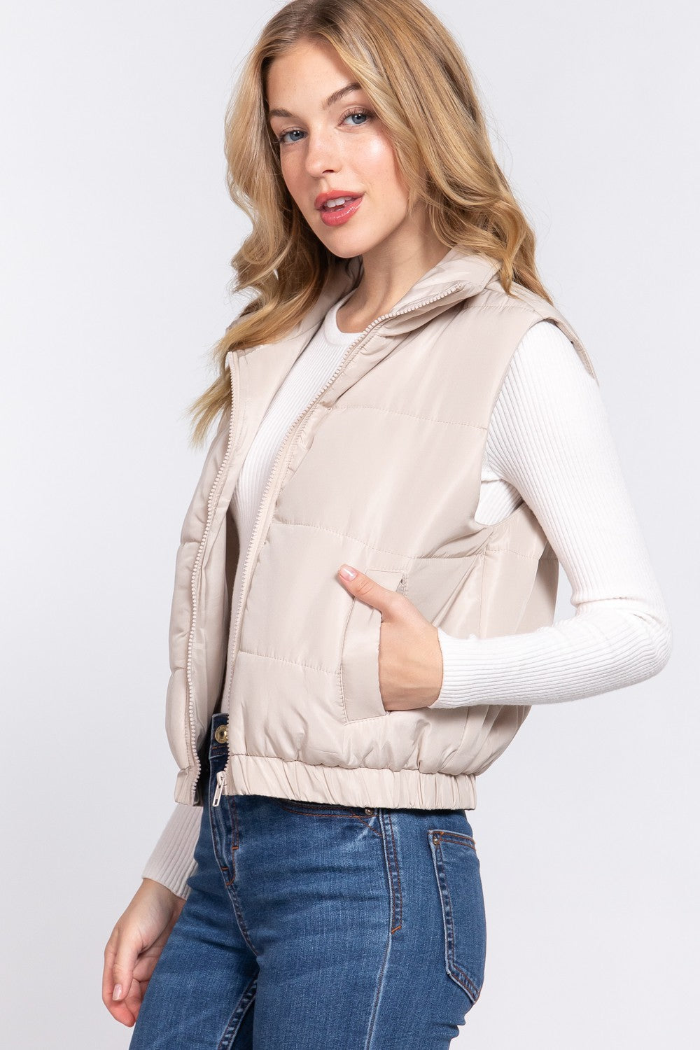 Puffer padding vest