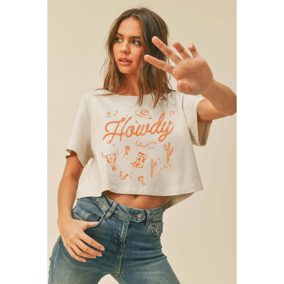 Howdy Cowboy Tee