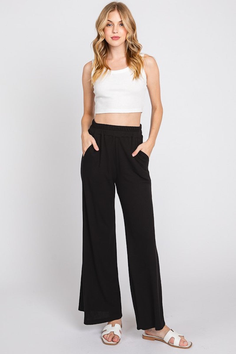 Bella's Black Pants Set Separate