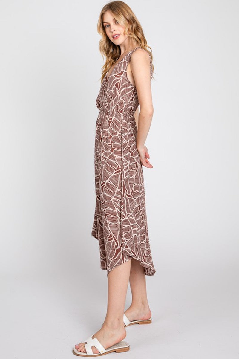 Fall Print Midi