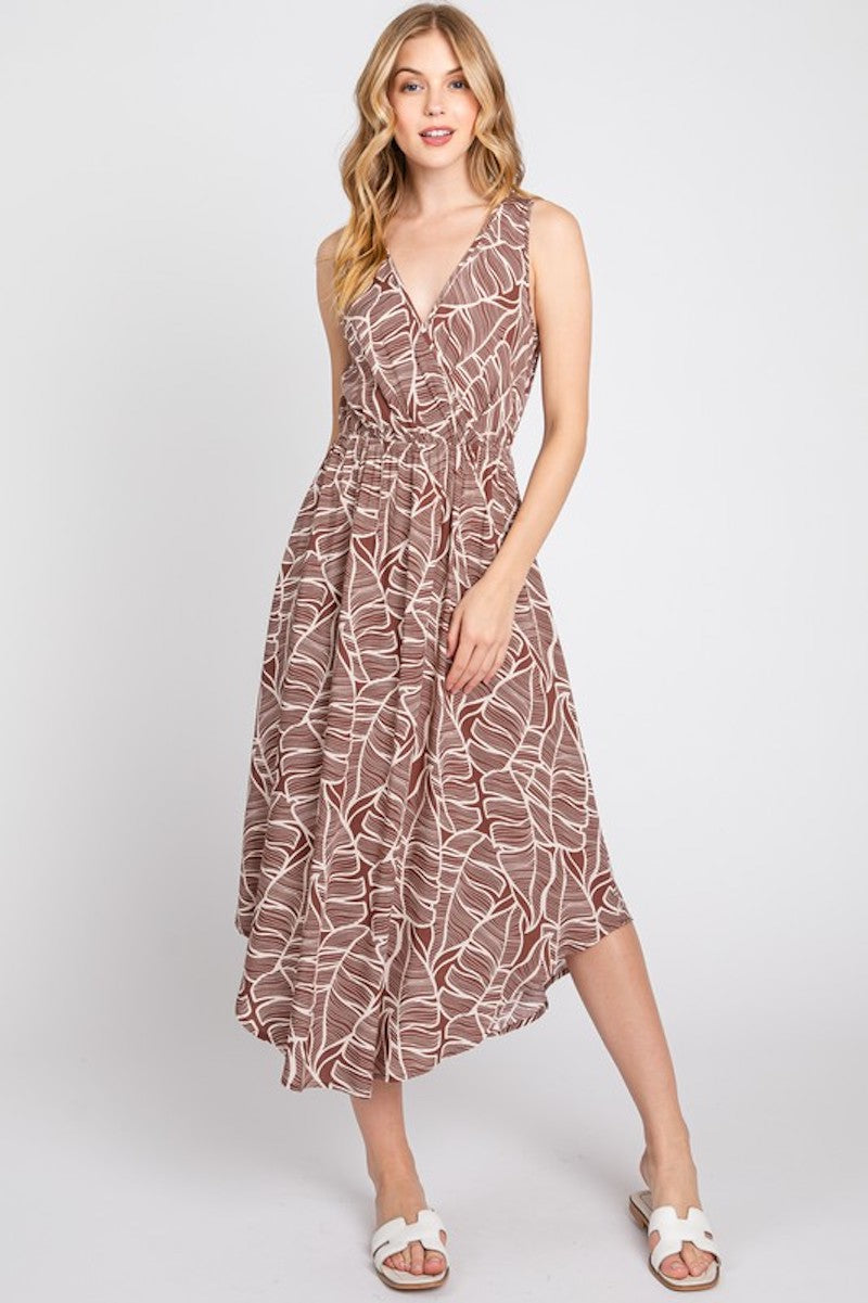 Fall Print Midi