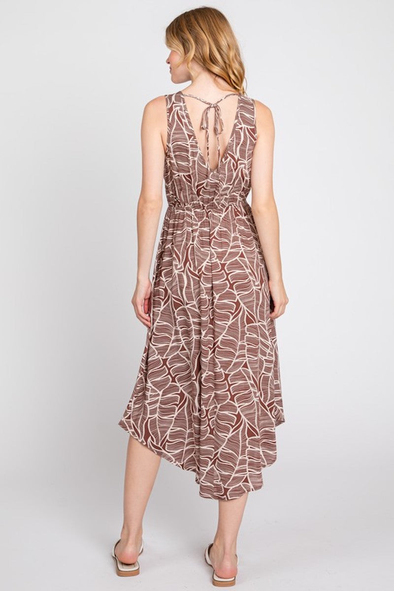 Fall Print Midi