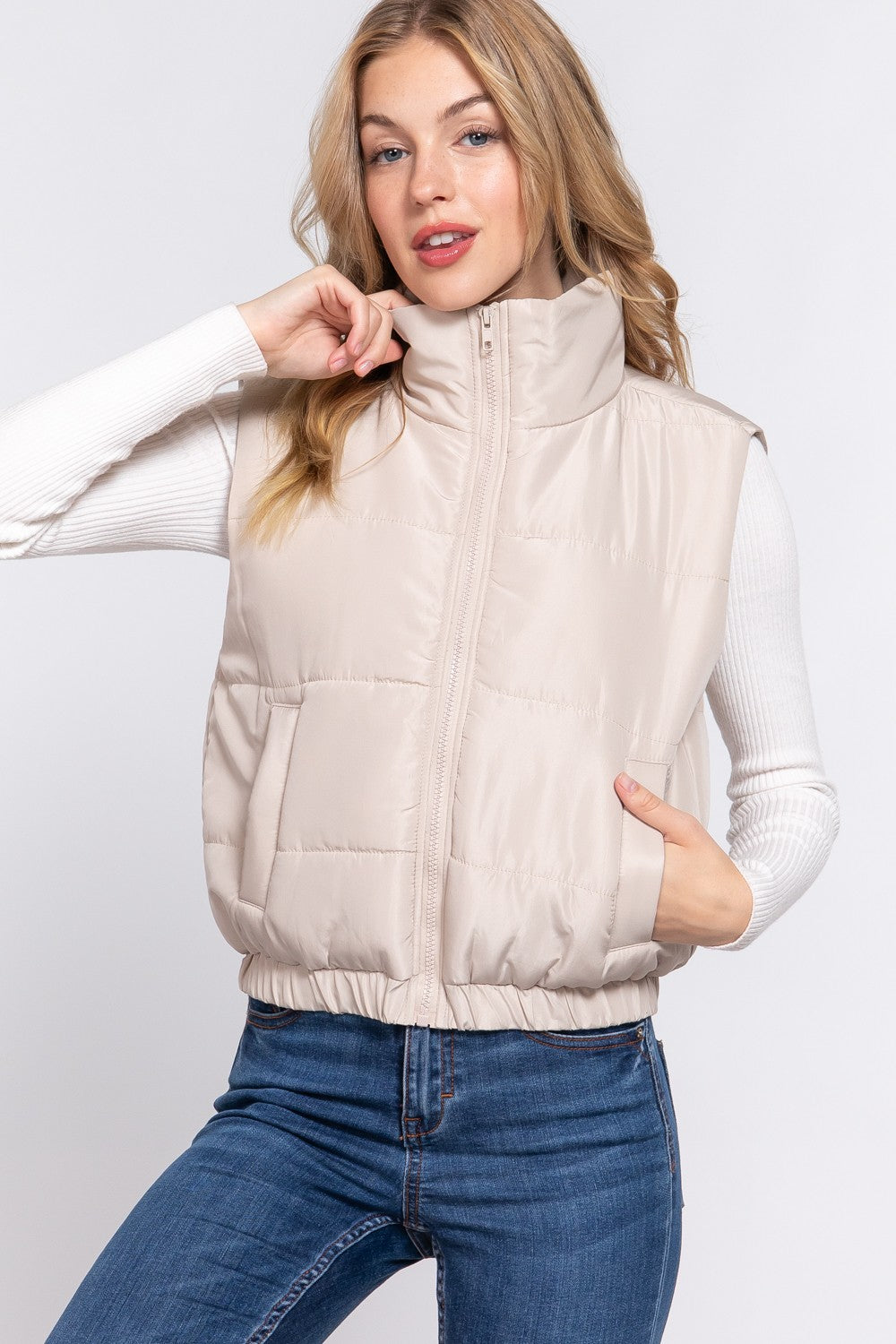 Puffer padding vest