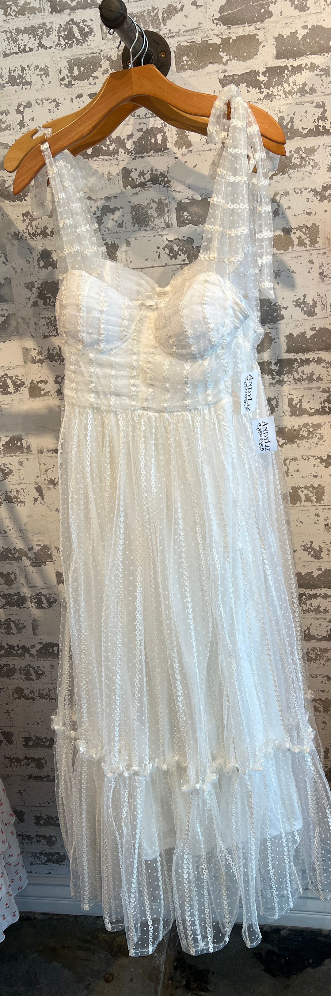 Enchanting white maxi