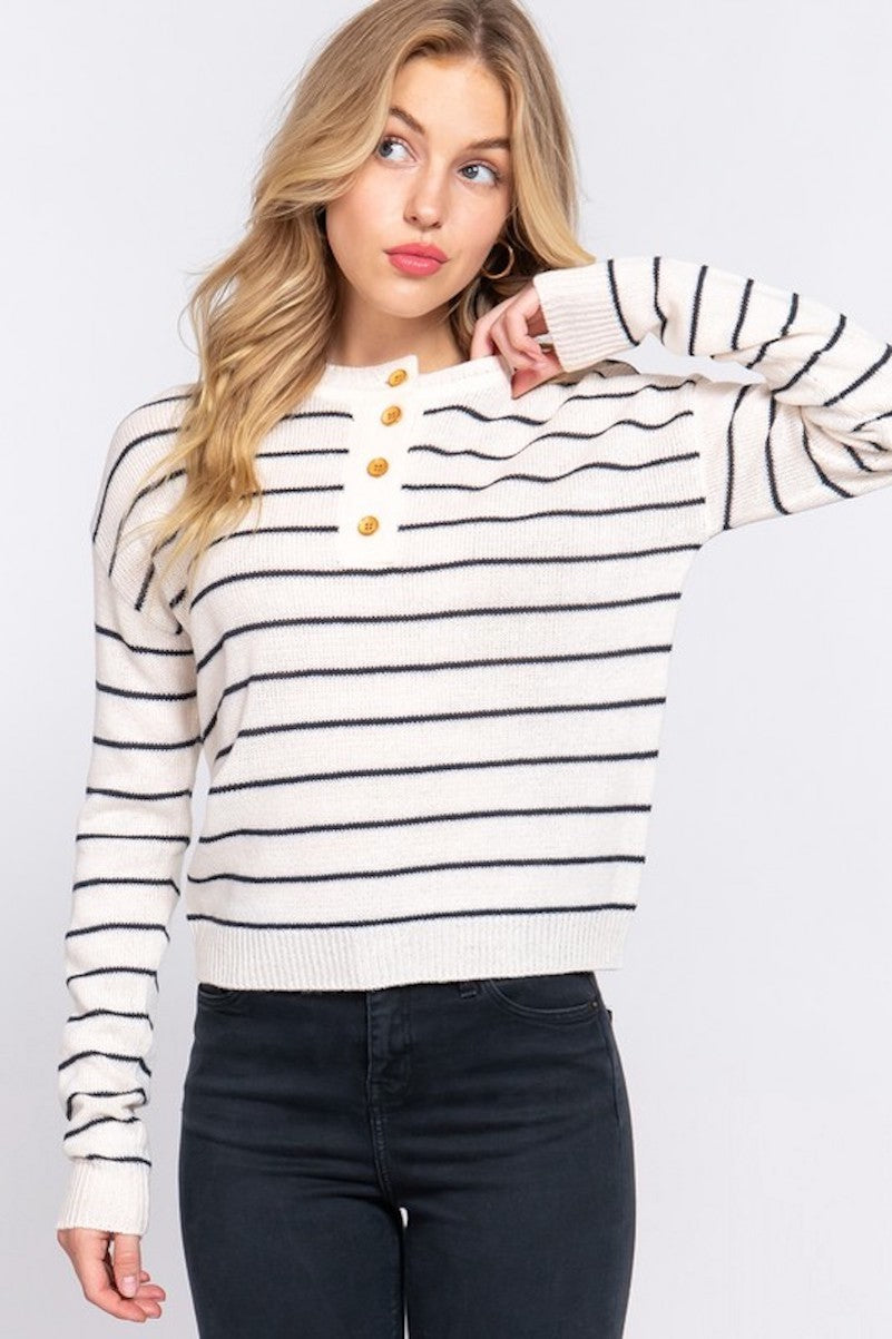 Sandy's Stripe Sweater