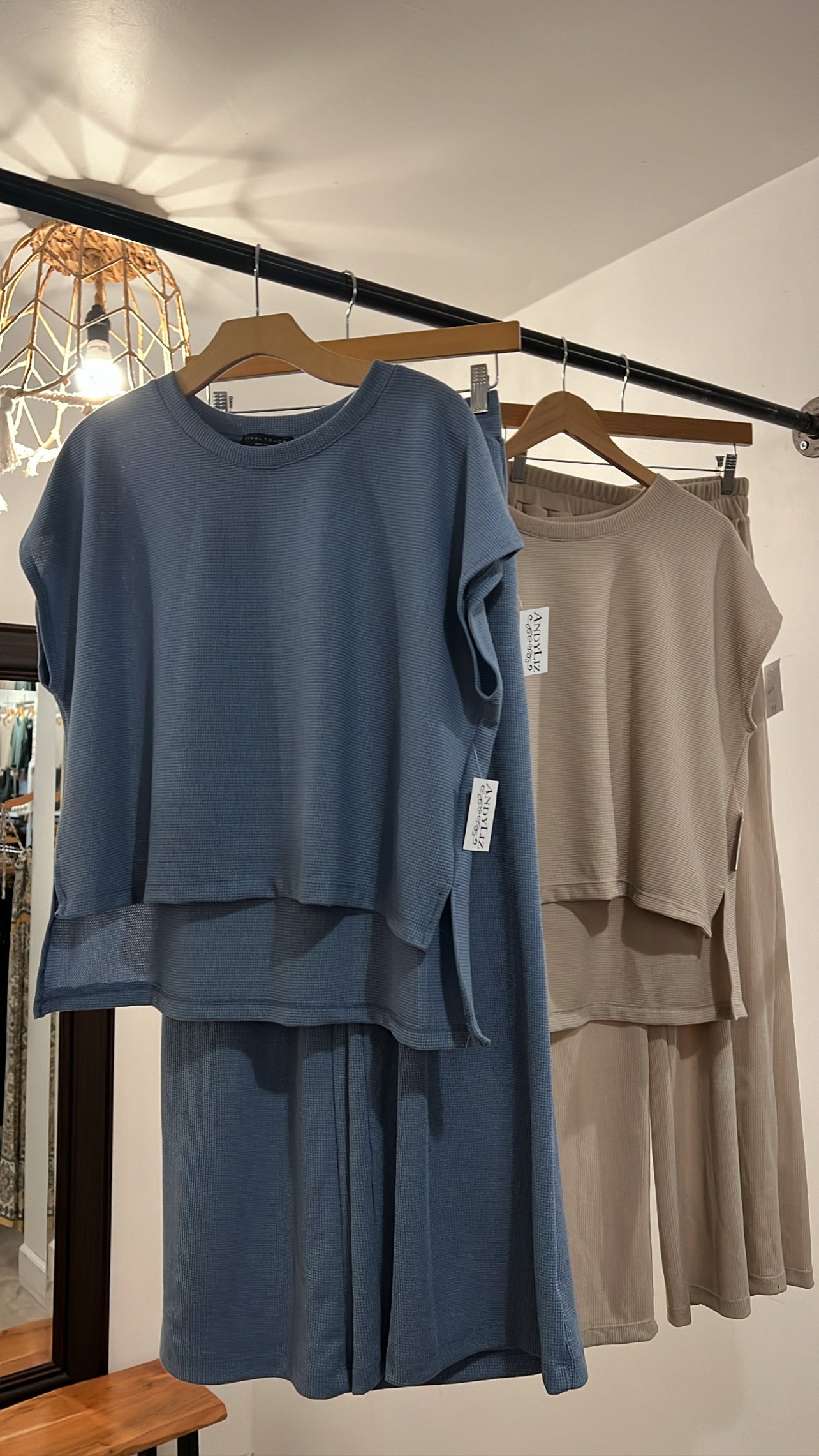 Waffle Top Set Separates