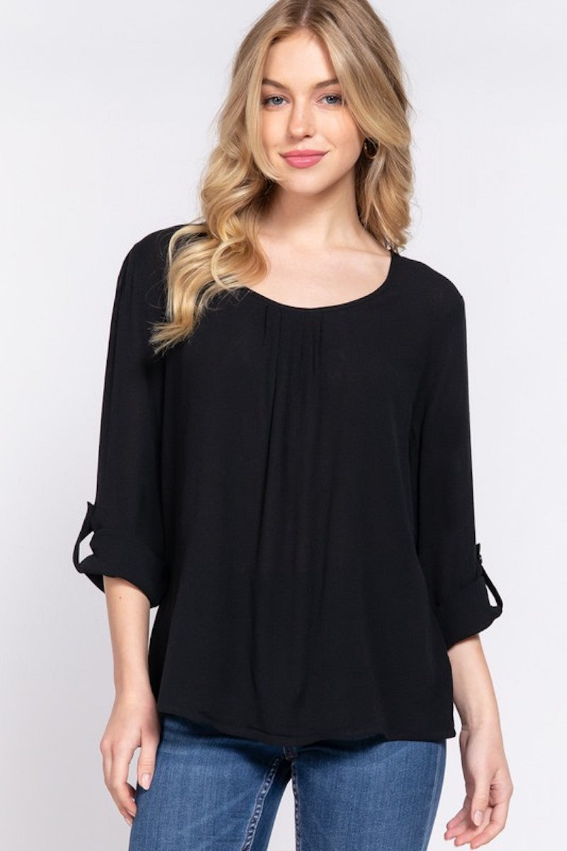 Classic Black blouse
