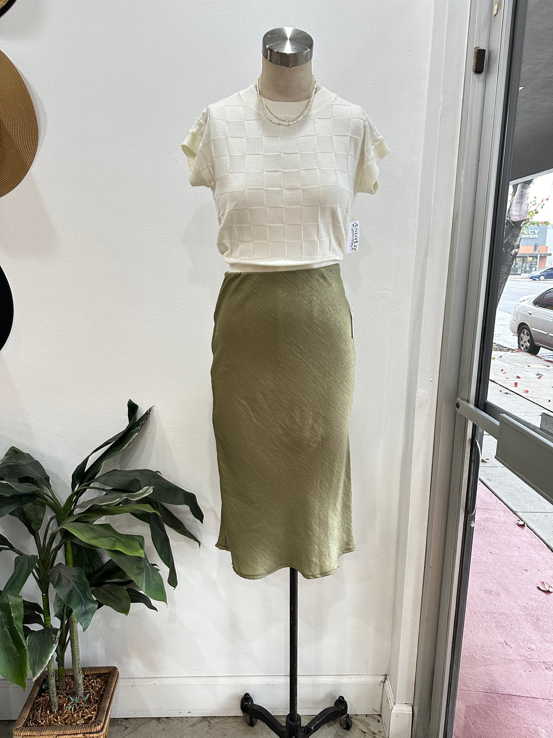 Silk skirt for any occasion