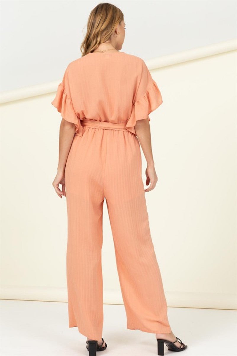 Just Peachy Jumpsuit