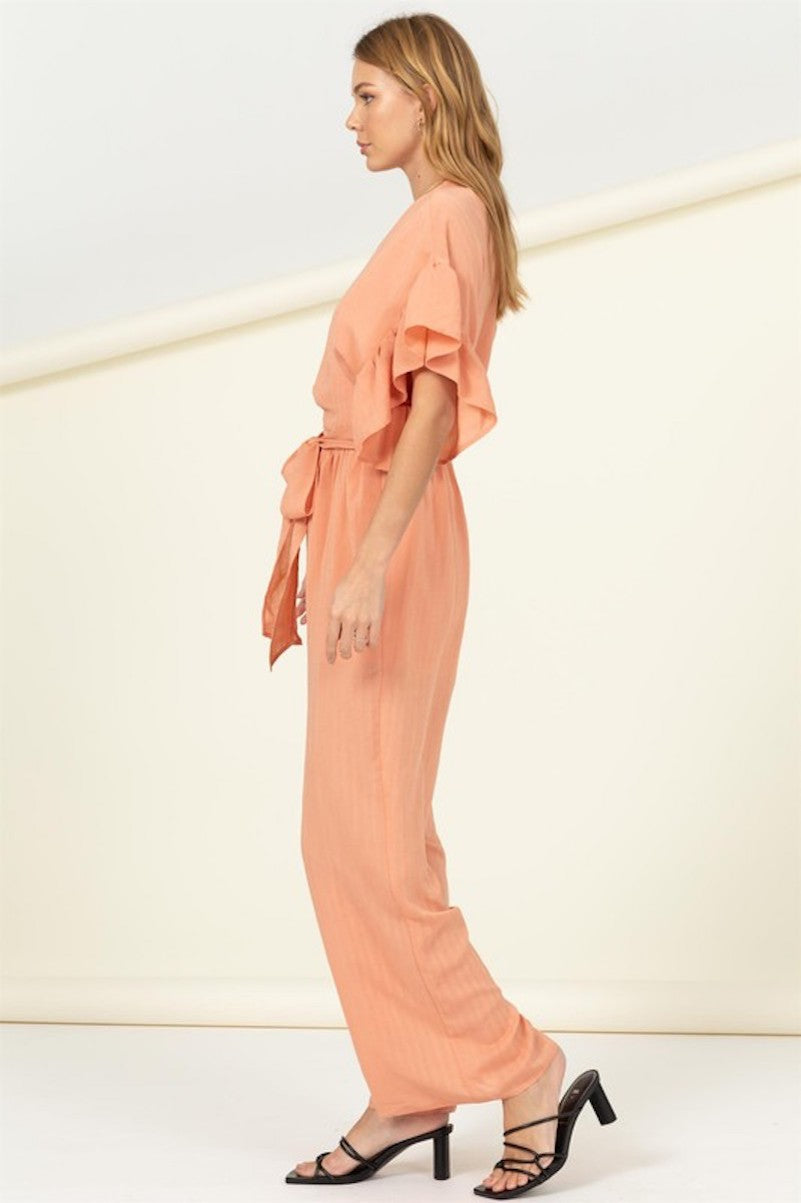 Just Peachy Jumpsuit