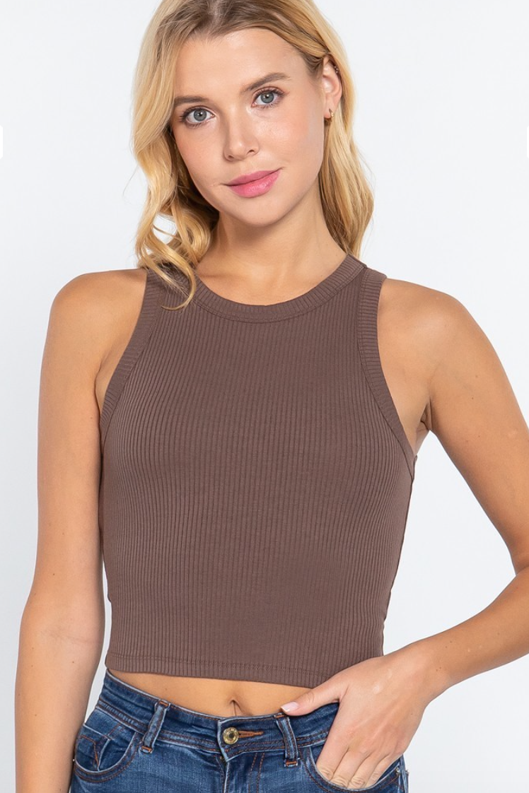 Cassy's Crop Tank Top