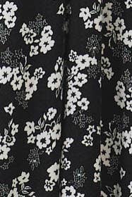 Melanie’s Black Floral Dress