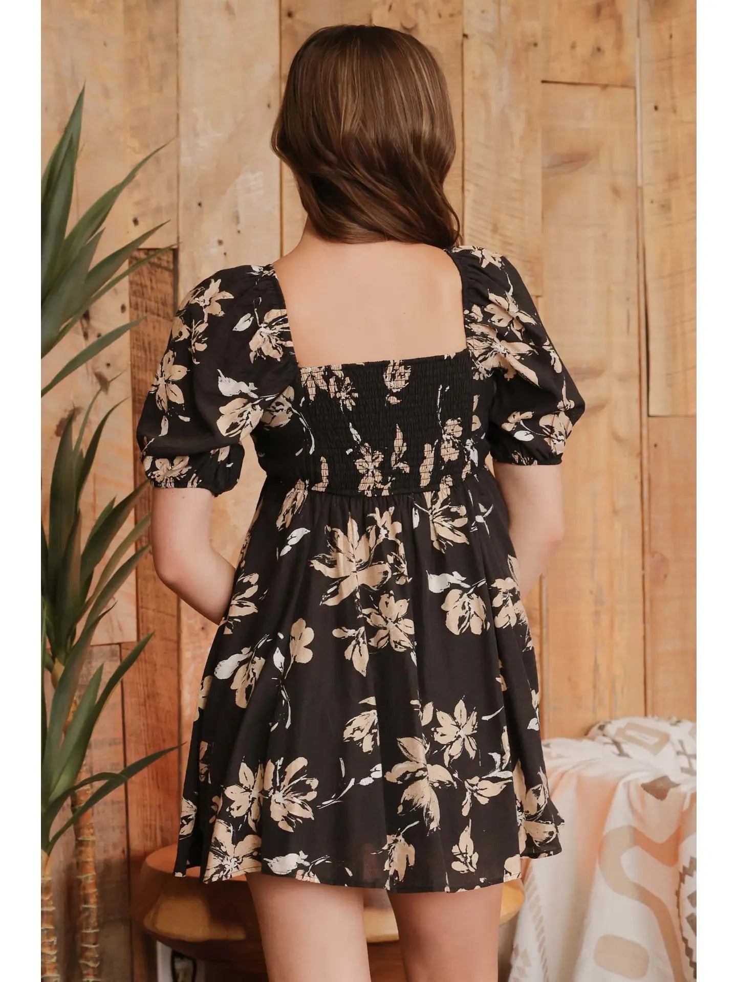 Nicole's Black Floral