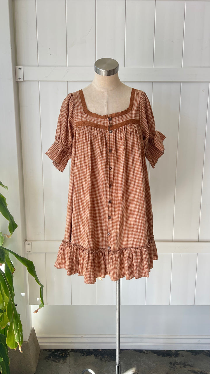 Pumpkin Spice Gingham