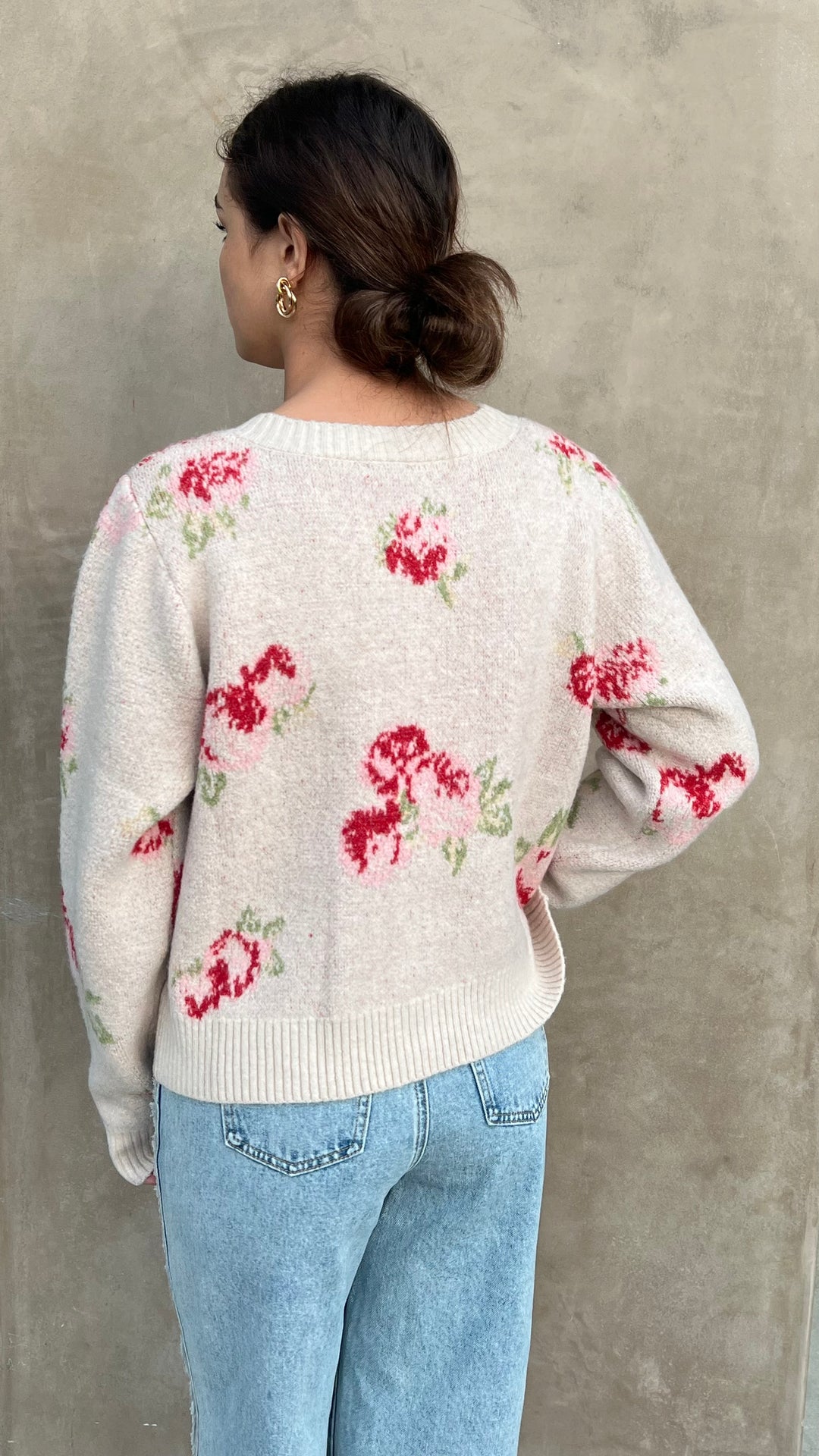 Cozy Rose Cardigan