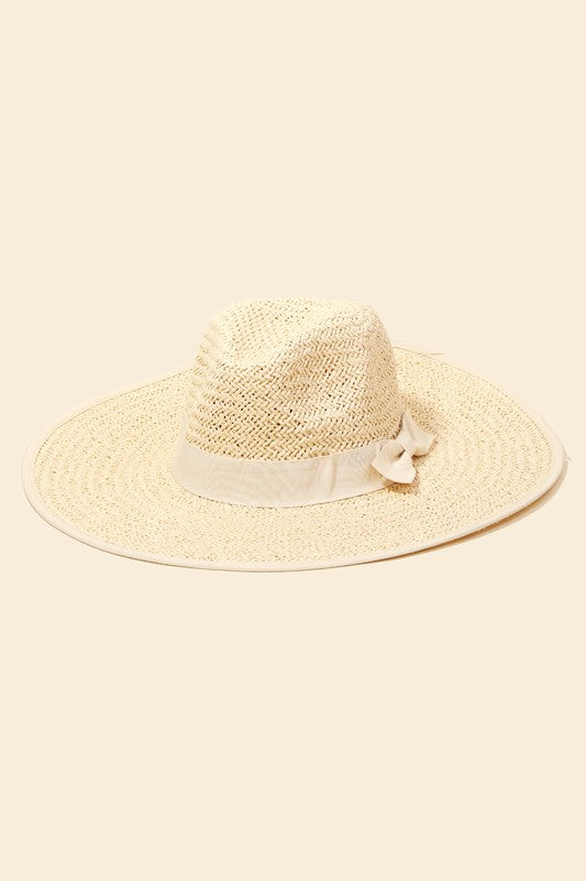 Straw Bow Hat