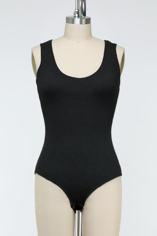 Ribbed bodysuit