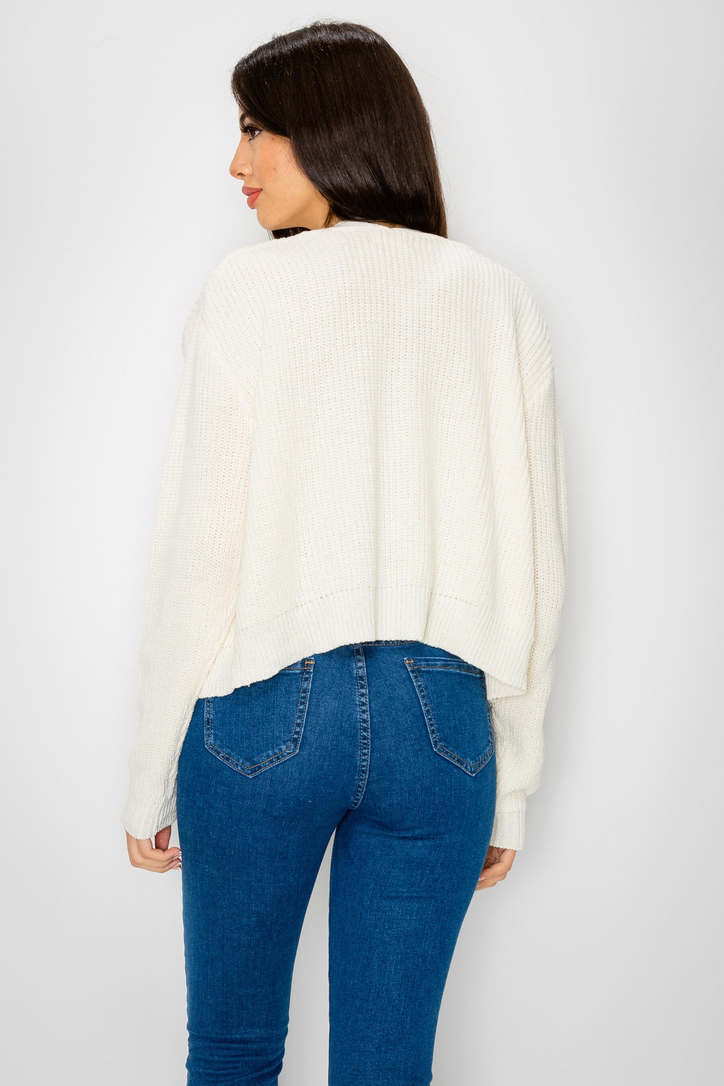 Vintage Loose Fit Cardigan Sweater