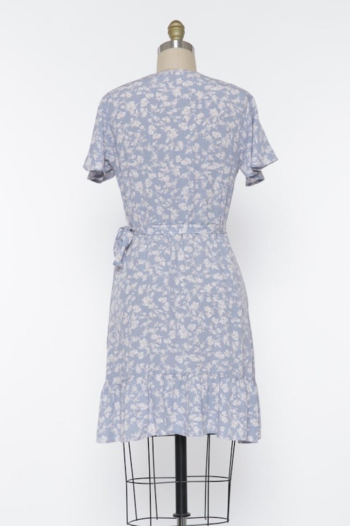 Bluey's Floral Wrap Dress