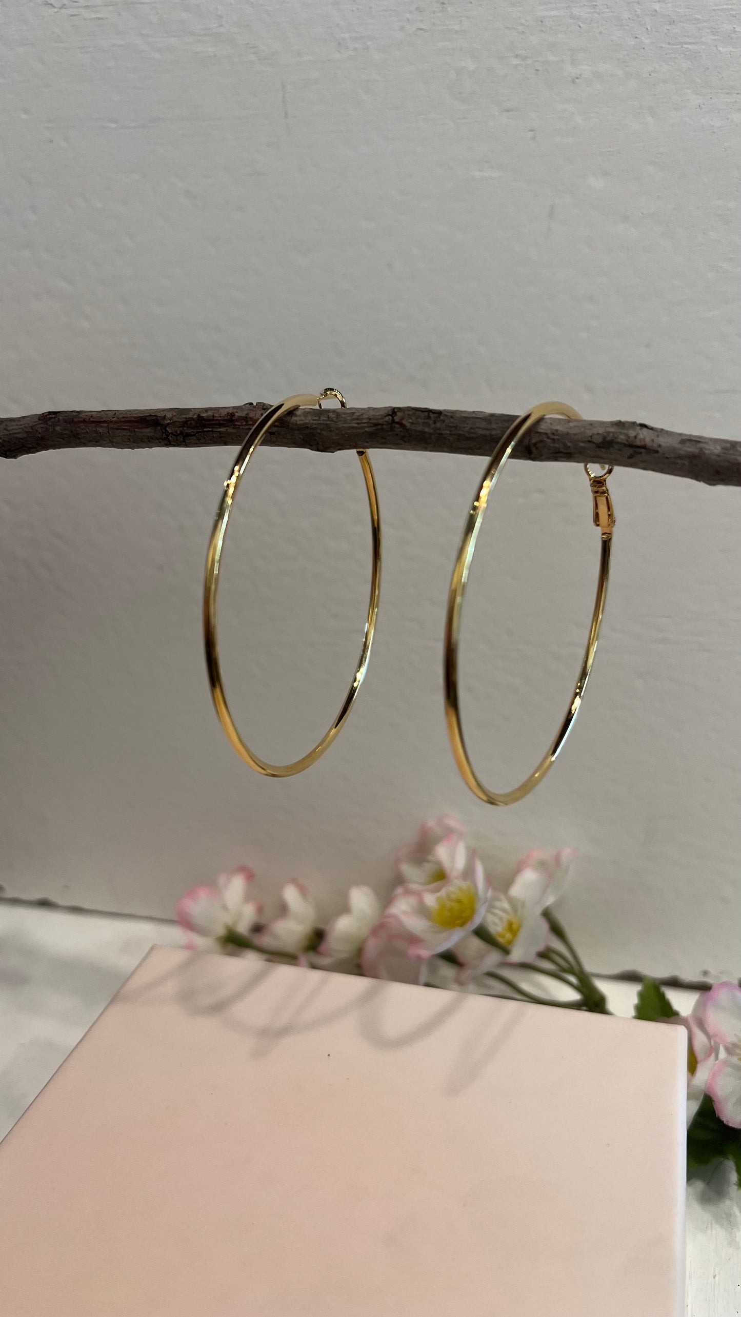 Big Hoops 14k gold dip