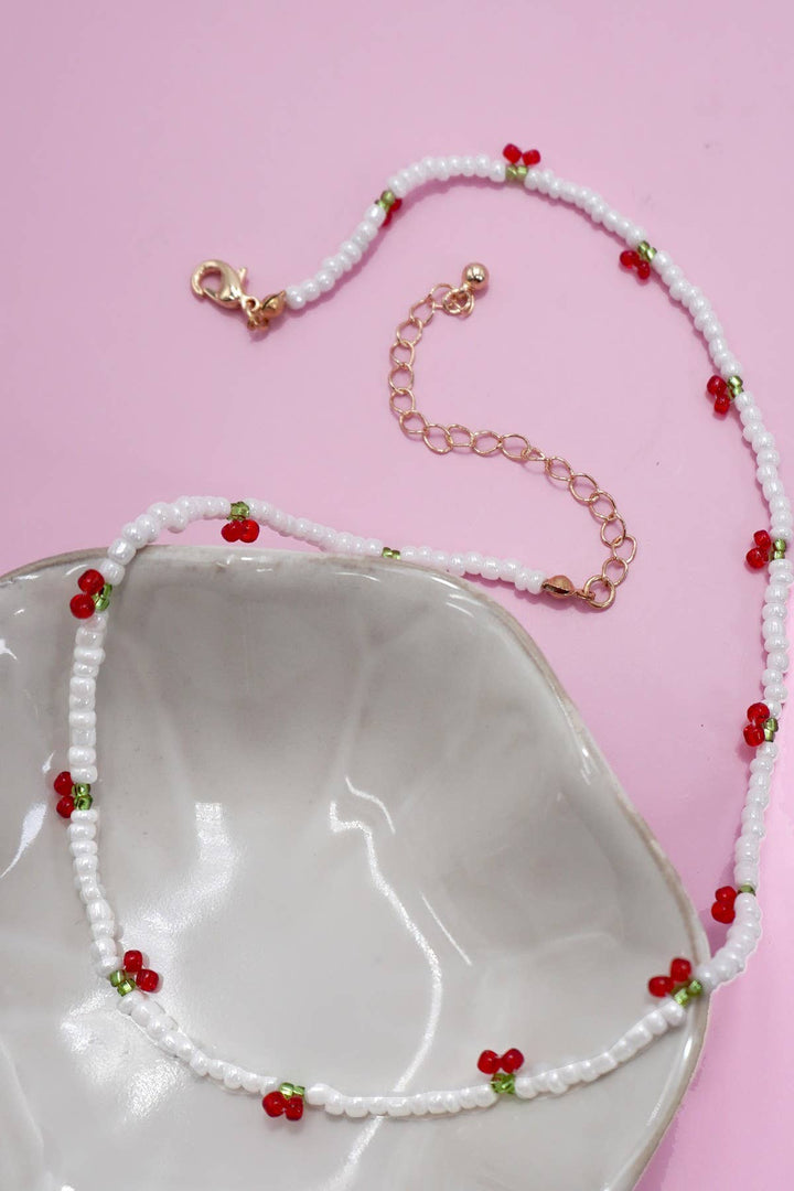 PEARL CHERRY NECKLACE
