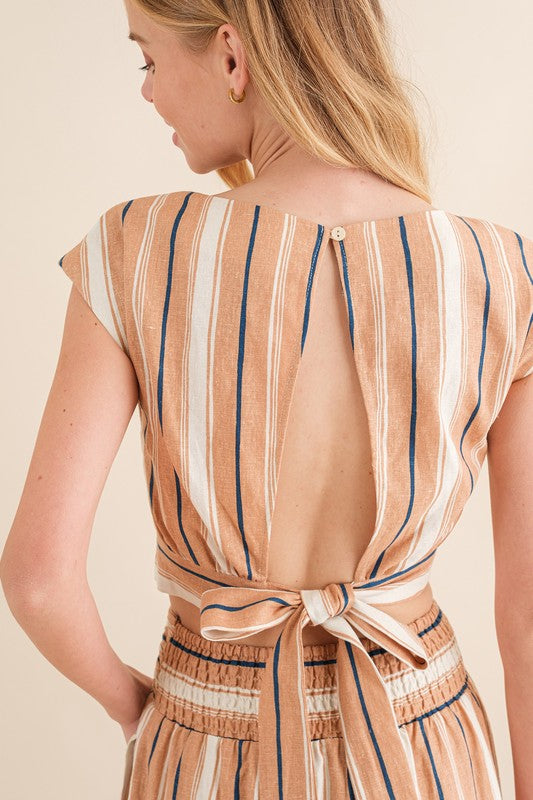 Boho Stripe Top Separate