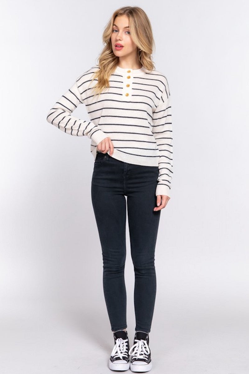 Sandy's Stripe Sweater
