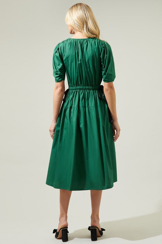 Elegant Emerald Midi