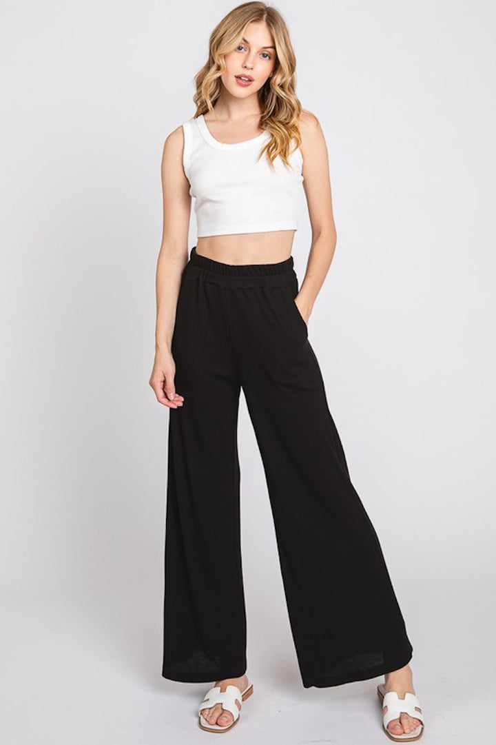 Bella's Black Pants Set Separate