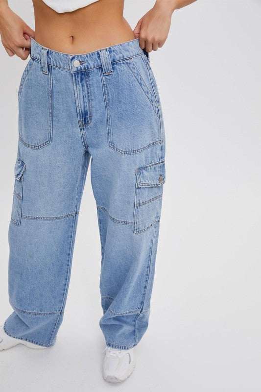 Light Cargo Jeans