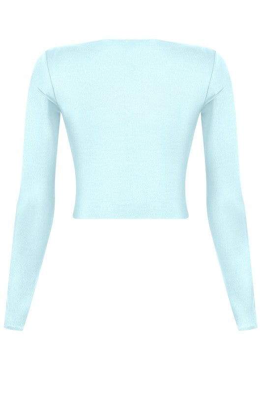 Baby Blue Top | AndyLiz