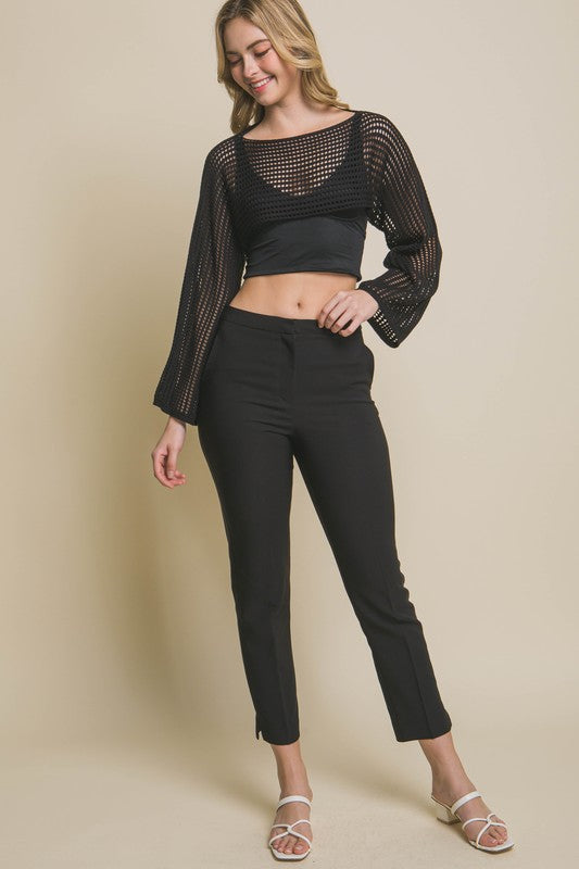 Crochet Knit Bolero – AndyLiz