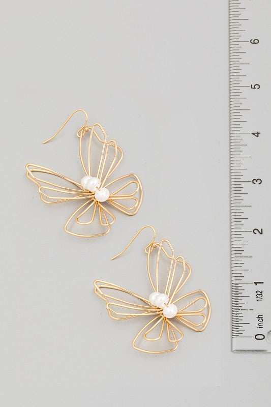 Delicate Butterfly Earrings