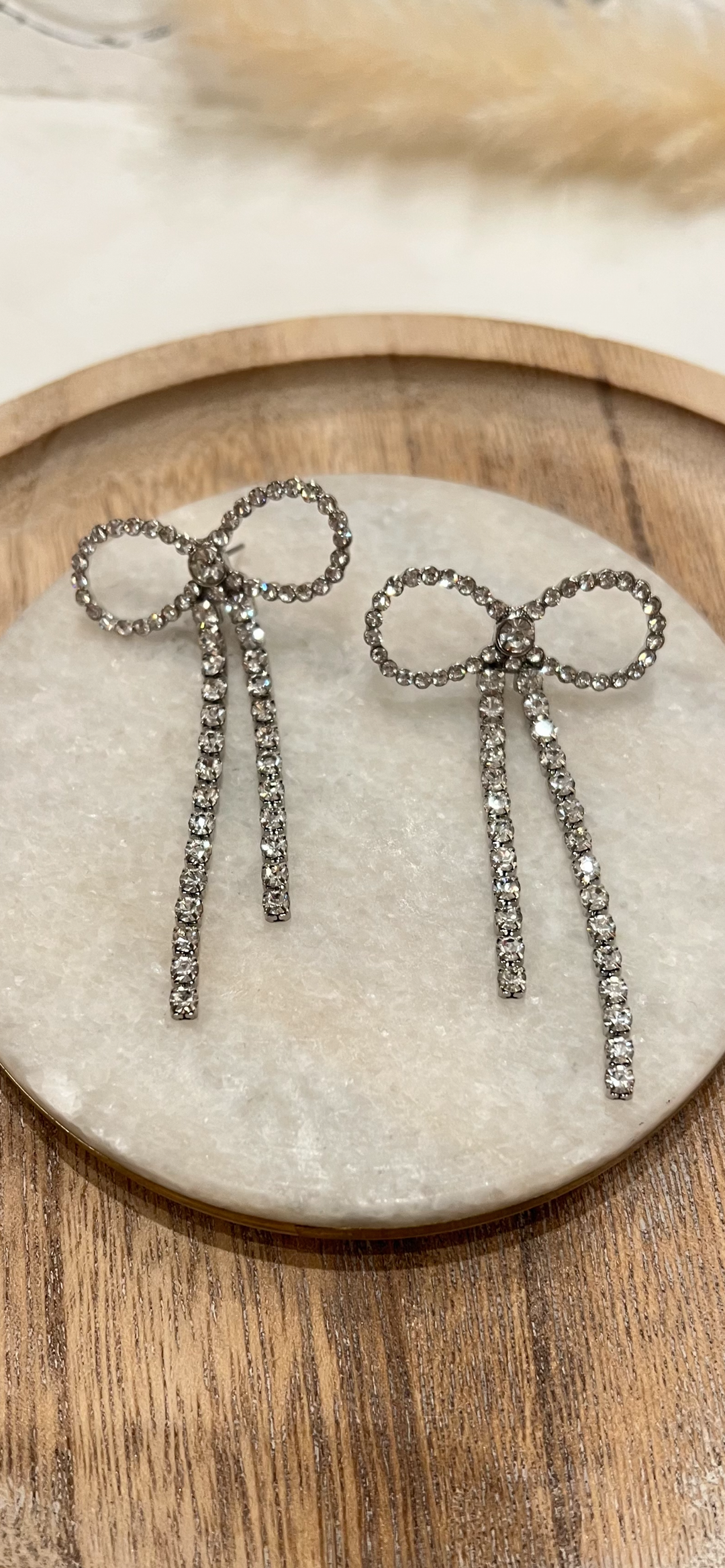 Sparkle Bow Earrings