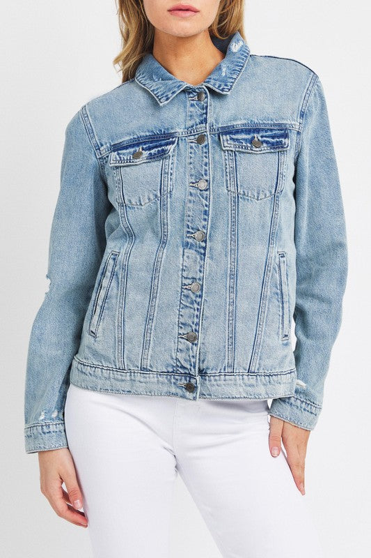 Denim Oversized Jacket