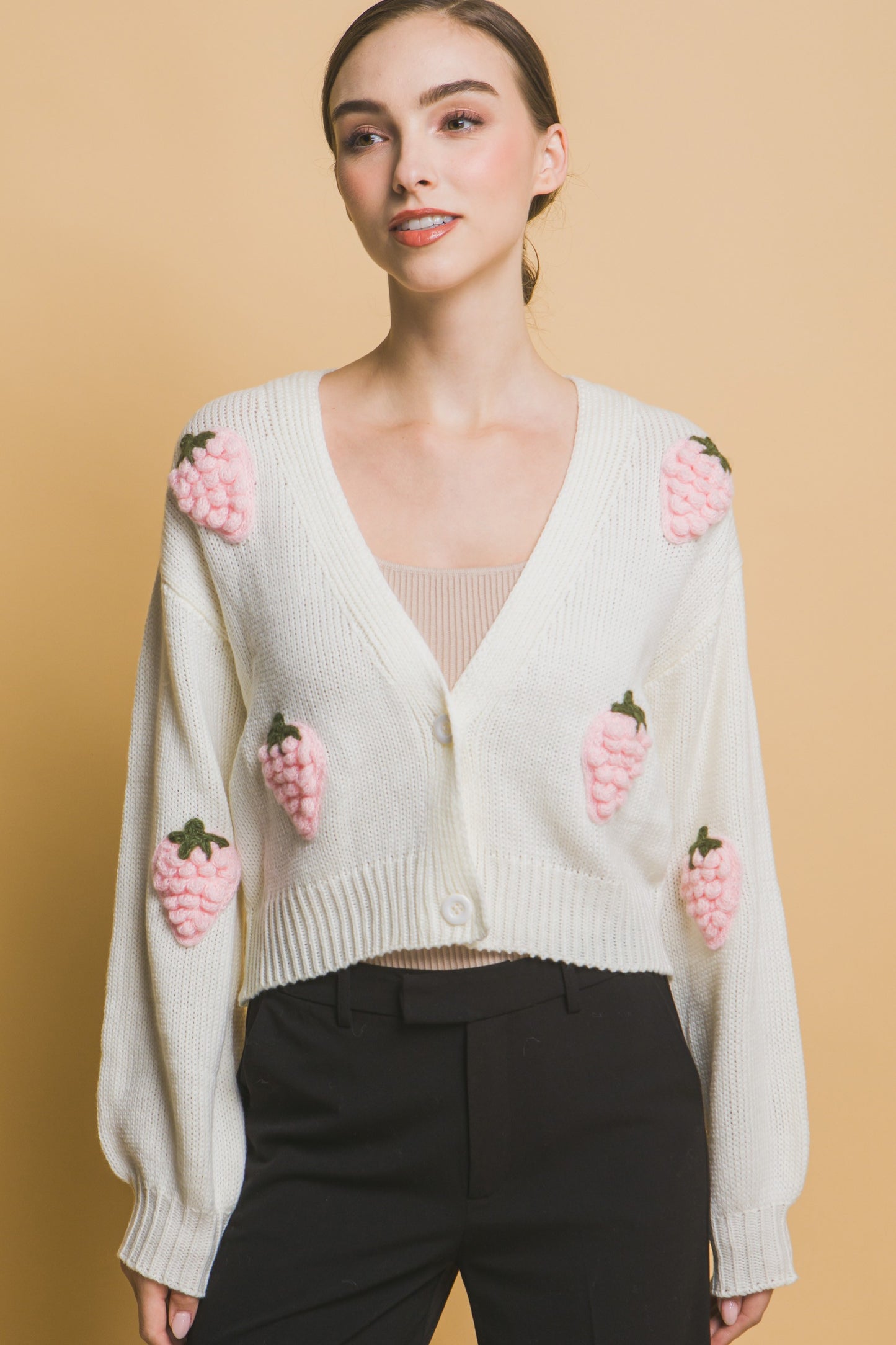 Berry Cardigan