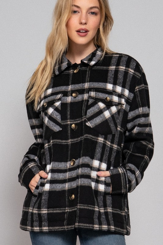 Black Plaid Jacket