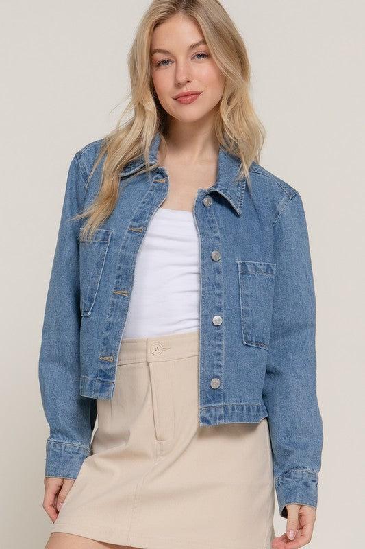 Denim Pocket Jacket